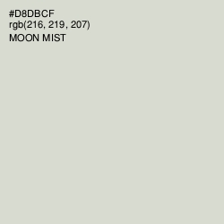 #D8DBCF - Moon Mist Color Image